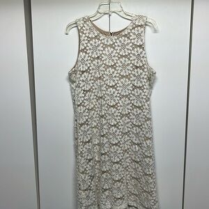 Ronni Nicole Laser Cut Dress